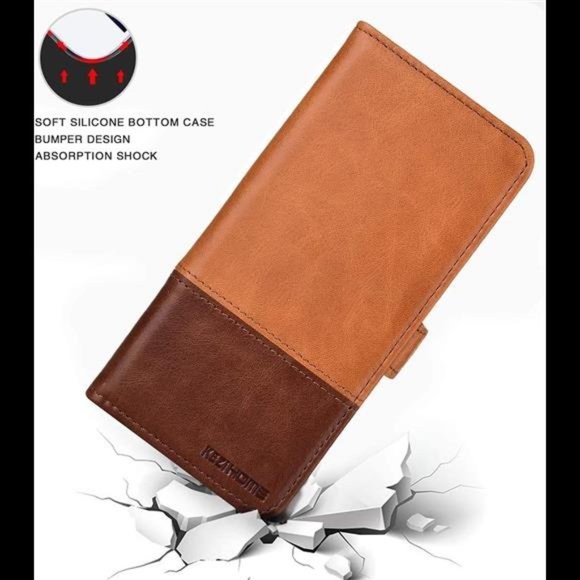 Fathers Day Gifts For Galaxy Note 20 Ultra Leather Wallet Case Credit Card Slot - Picture 3 of 7